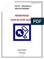 Web Authoring Step by Step Booklet