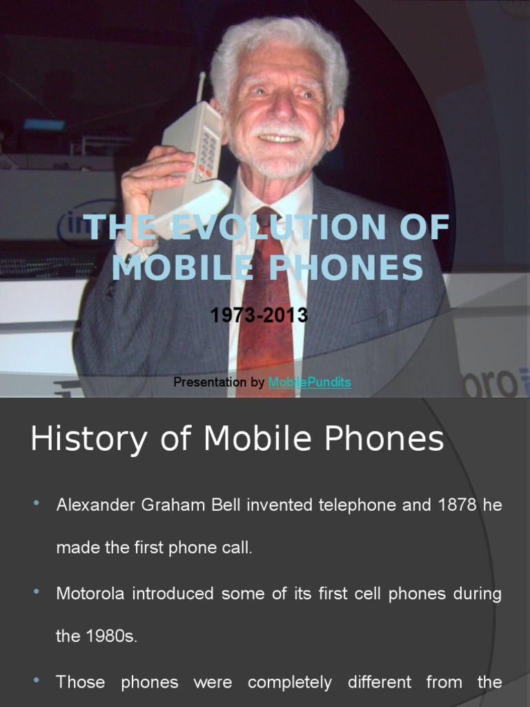 The Evolution of Mobile Phones: From 1973 Brick Phones to Modern Smart ...