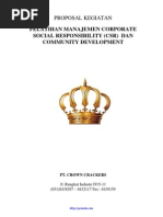 Download Contoh Proposal Csr by Cacun Bin Kamad SN263131551 doc pdf
