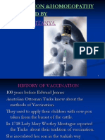 Vaccination and Homoeopathy