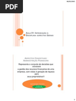 Aula 01 - Análise de investimentos