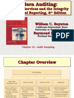 Chapter 13 - Audit Sampling