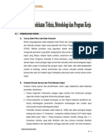 E. Pendekatan Teknis, Metodologi Dan Program Kerja PDF