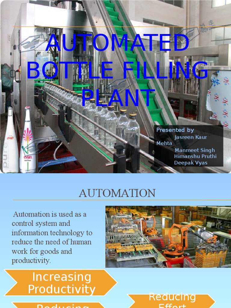 Bottle Filling Plant | PDF | Programmable Logic Controller | Scada