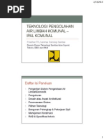Download Teknologi Air Limbah Komunal by Winces Narko SN263144226 doc pdf