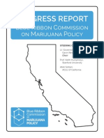 Blue Ribb Blue Ribbon Commission on Marijuana Policyon Commission Report March 20 2015 FINAL