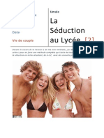 Umale La Séduction Au Lycée (Version 2) PDF