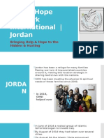 Global Hope Network International - Jordan: Bringing Help & Hope To The Hidden & Hurting
