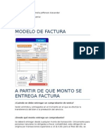 Modelo de Factura: ¿Cuándo Se Debe Entregar Un Comprobante de Venta?