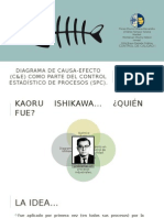 Diagrama de Causa-efecto 