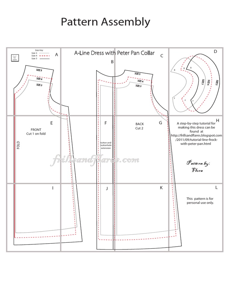 a line dress with peter pan collar Women's Peter Pan Collar Dress 3/4 Sleeve a Line Elegant Wear to Work  Dresses main image 0