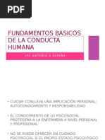 Fundamentos Básicos de La Conducta Humana