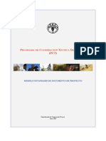 Standard Project Document Format Tcp Spanish