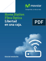 Guia Instalacion Home Station Fibra Optica Teldat I 1104w