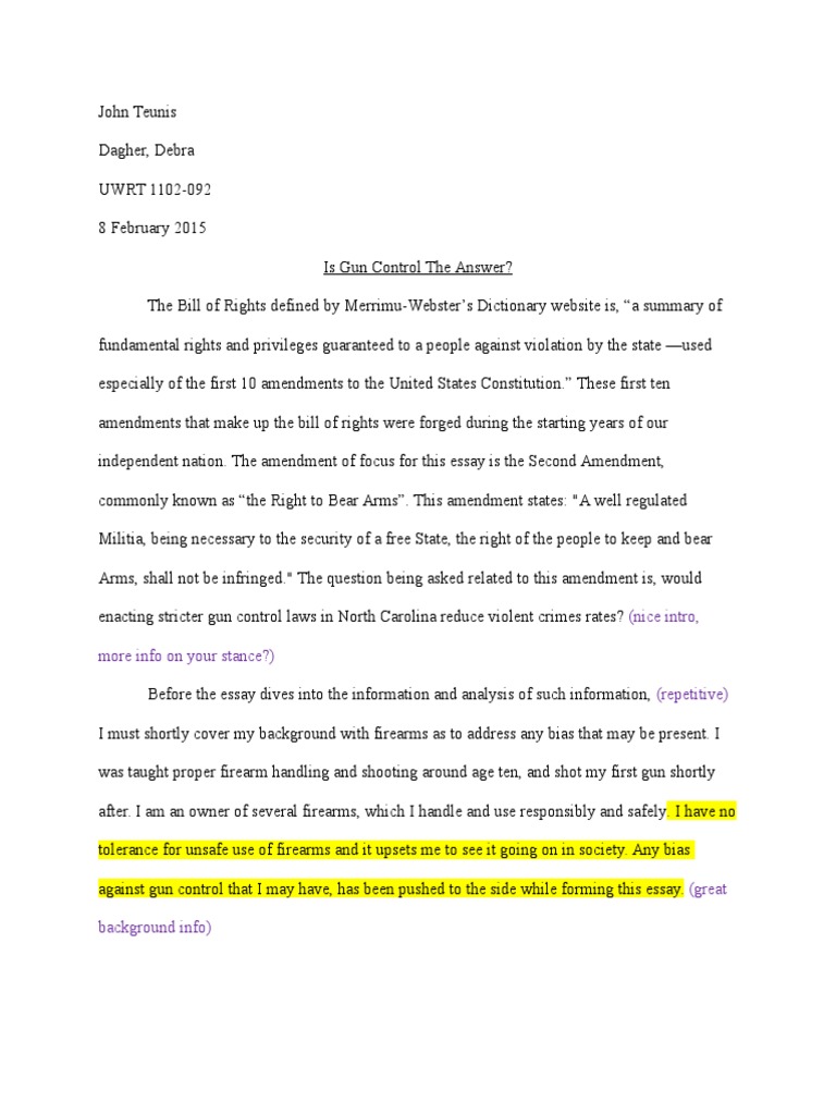 Writing system analysis report