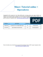 Turorial operadores Rapidminer