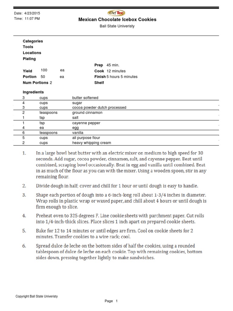 Boxrecipe | PDF | Cooking, Food & Wine