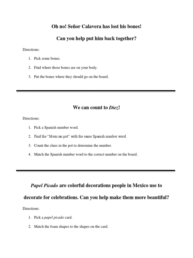 Activities PDF