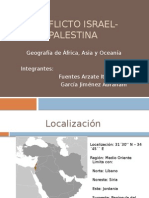 Conflicto Israel Palestina