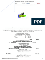 Contabilización de Venta de Mercaderias, Según El Plan Contable Empresarial