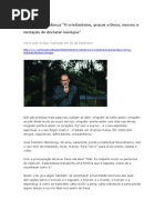 Tolentino Mendonça por Maria João Avillez, i 200912