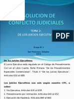 Resolucion de Conflicto Judiciales