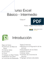 Clase 4 Excel Básico - Intermedio Tablas Dinamicas