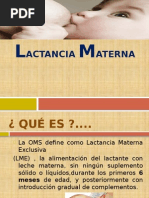lactancia materna