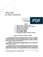 Teoria Geral Do Poder Constituinte - José Alfredo