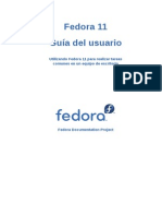 Fedora 11 User Guide Es ES