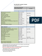 Emory University 2014-2015 Academic Calendar