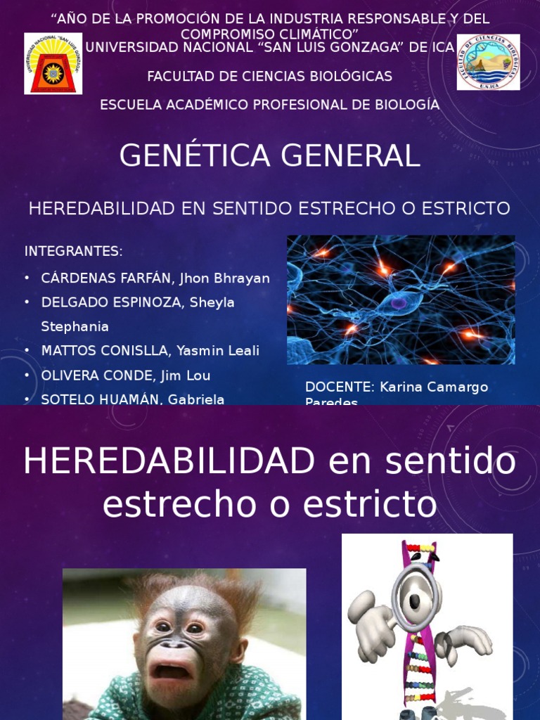 Heredabilidad PDF Heredabilidad Ciencias de la vida