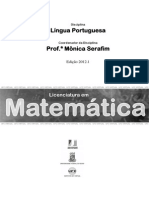 Lingua Portuguesa - Considerações Sobre Variaçao Da Lingua