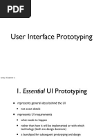 Essential UI Prototyping