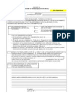 Formatos de Supervisor de Obra