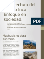 Arquitectura Del Pueblo Inca.