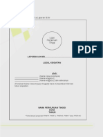 Panduan PKM Tahun 2012 - Format Laporan Akhir