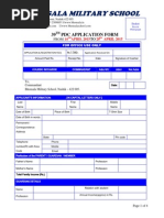 Application Form PDC 38 2014T TRISHNA