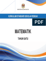 Dokumen Standard Matematik Tahun 1