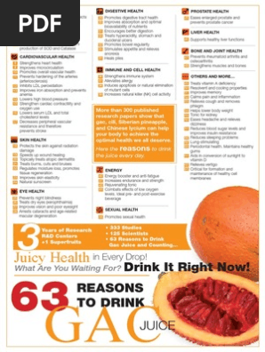 63 Reasons To Drink Gac Juice G3 From Pharmanex Nu Skin Atherosclerosis Blood Vessel