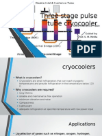 three stage pulse tube cryocoolers