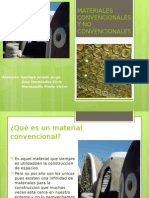 Materiales Convencionales y No Convencionales Final