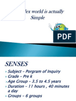 Senses - PreK