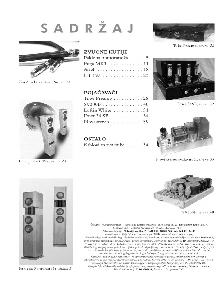 Audio Projekti Br. 6 | PDF