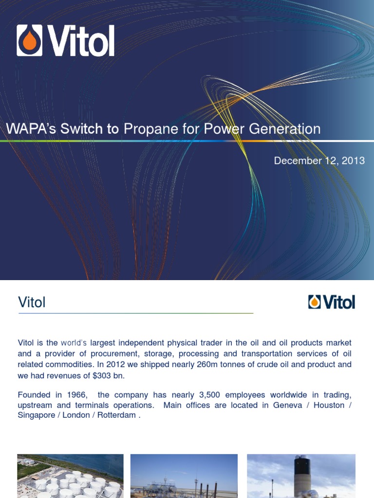 Vitol's Propane Conversion for WAPA | PDF | Liquefied Petroleum Gas ...