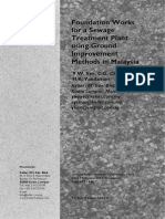 Ground Improvement Methods for Sewage Treatment Plant Foundation in Soft Clay