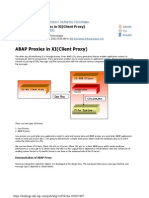 ABAP Proxies in XI