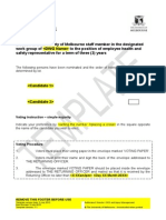 Template HSR Ballot Paper