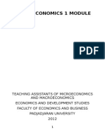 Teori Mikroekonomi 1 (Microeconomics)