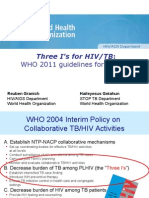 2011 Who Three I-s for Hivtb Ipt Icf Department